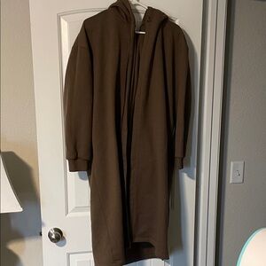 HYFVE Chocolate Brown Hooded Cape
